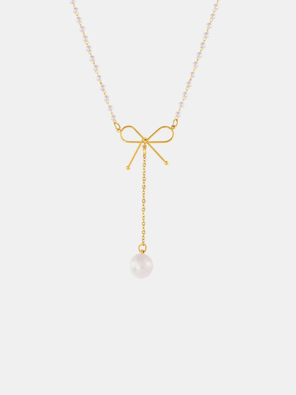 Light luxury simple stainless steel clavicle chain