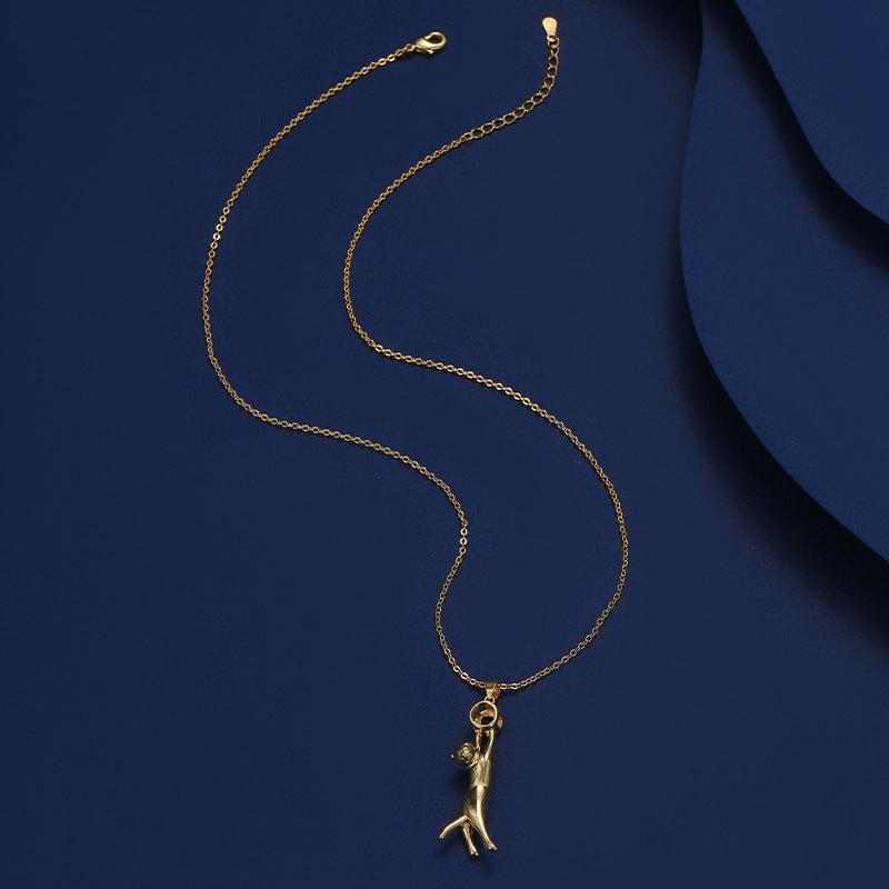 Simple and versatile kitten nano projection pendant