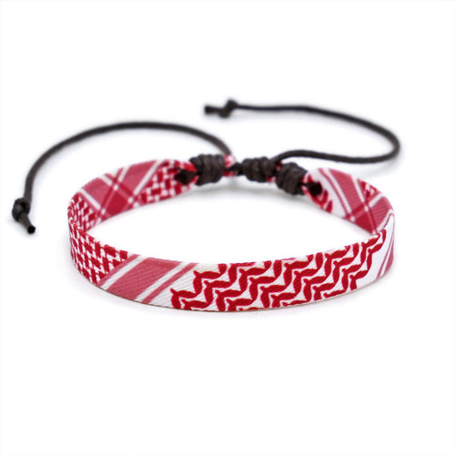 Hand-woven multi-color ethnic style bracelet