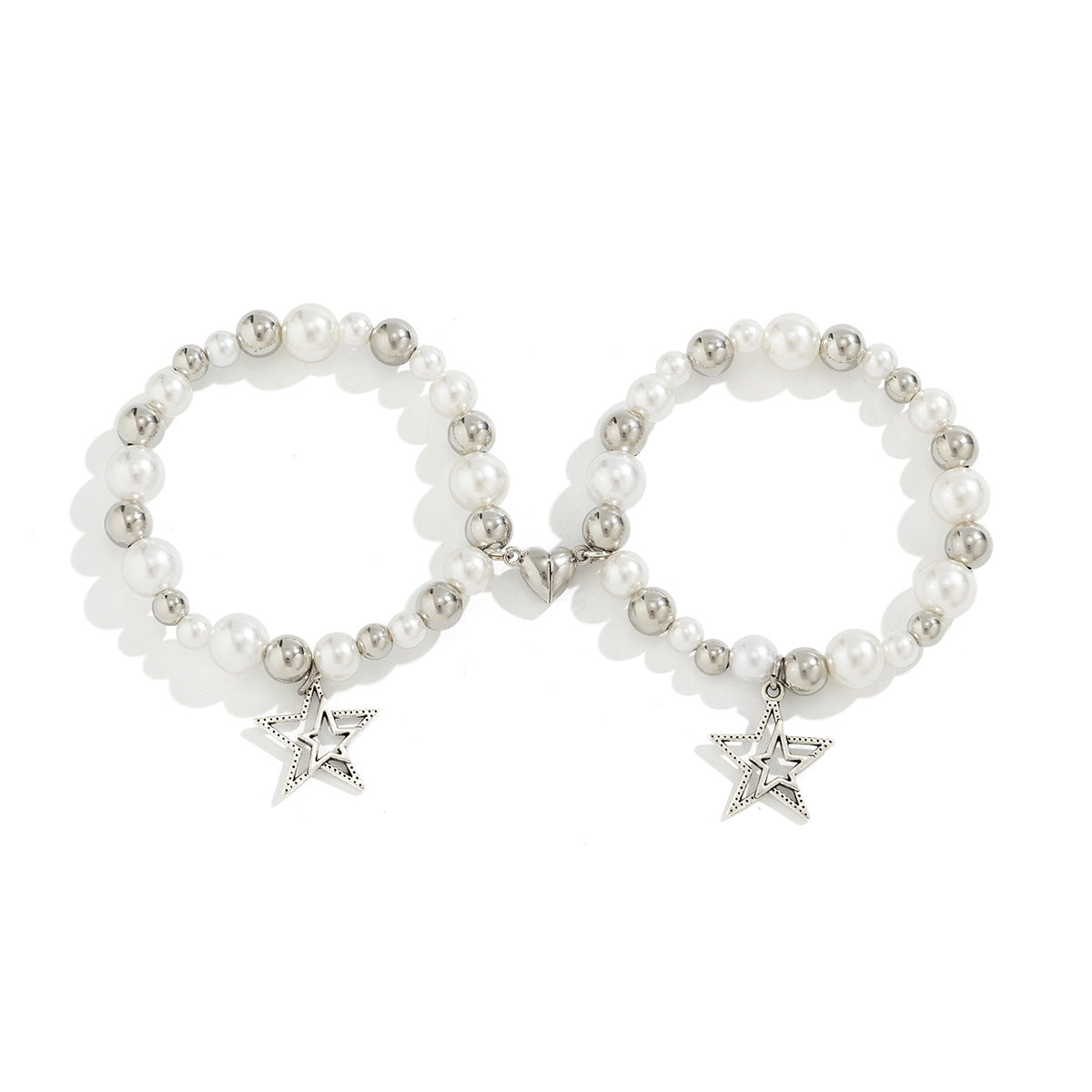 Star Pendant Tassel Bracelet Set